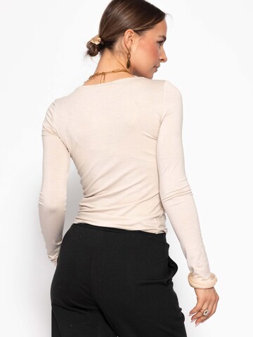 SASSYCLASSY Shirt‌‌‌‌‌‌‌ in Beige