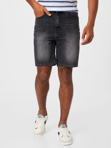 !Solid Regular Shorts in Schwarz: predná strana