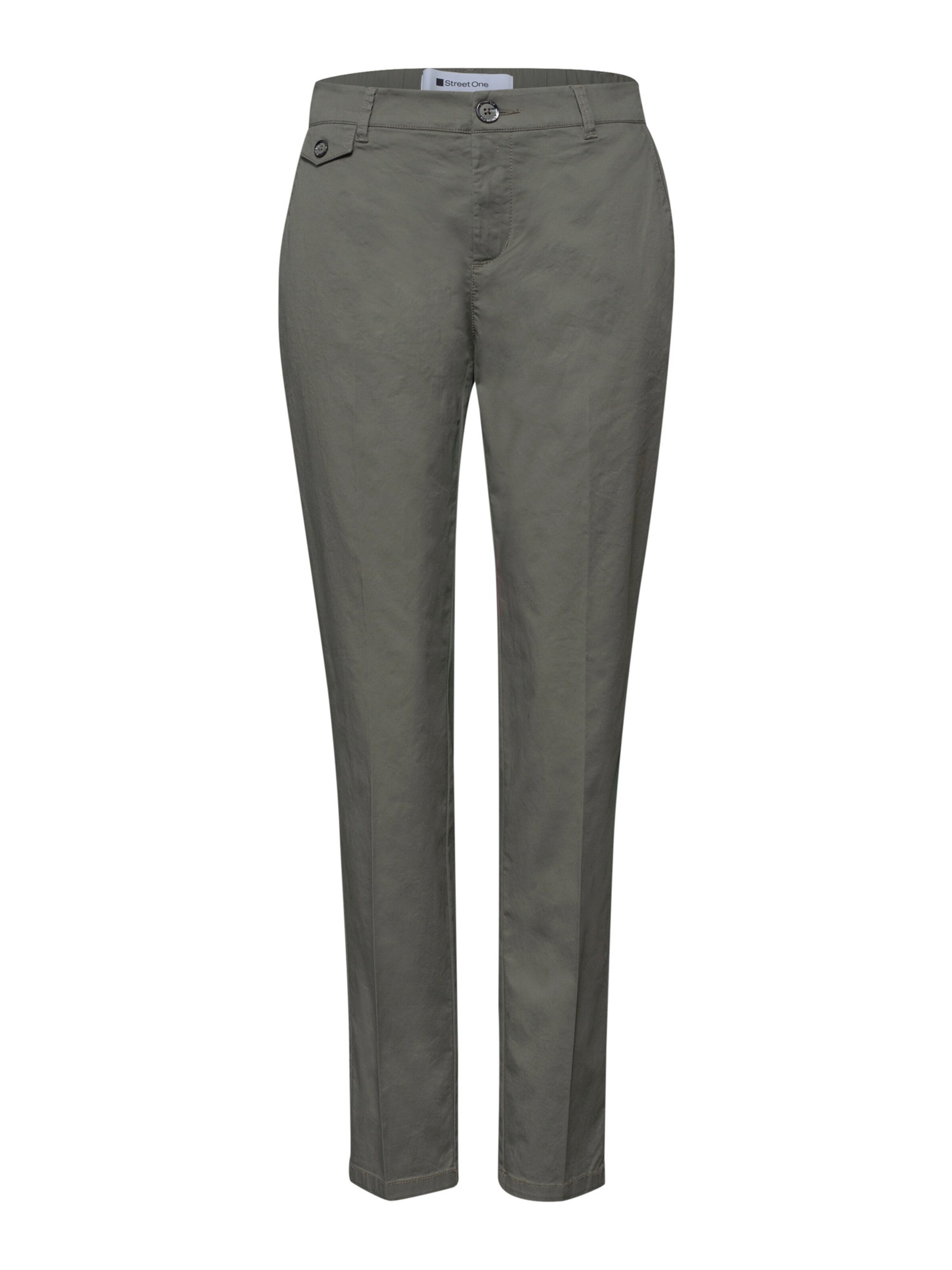 STREET ONE Püksid, värv roheline: eest vaates