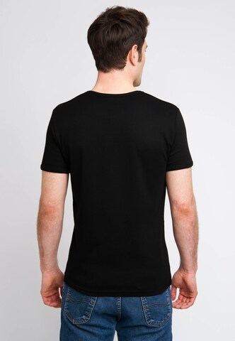 LOGOSHIRT Shirt in Zwart