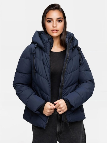 MARIKOO Jacke 'Sahnemausii' in Blau: Vorderseite