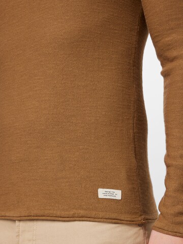BLEND - Jersey en marrón