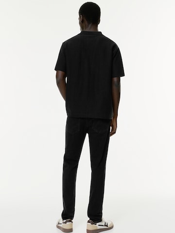 Pull&Bear Slimfit Jeans i sort