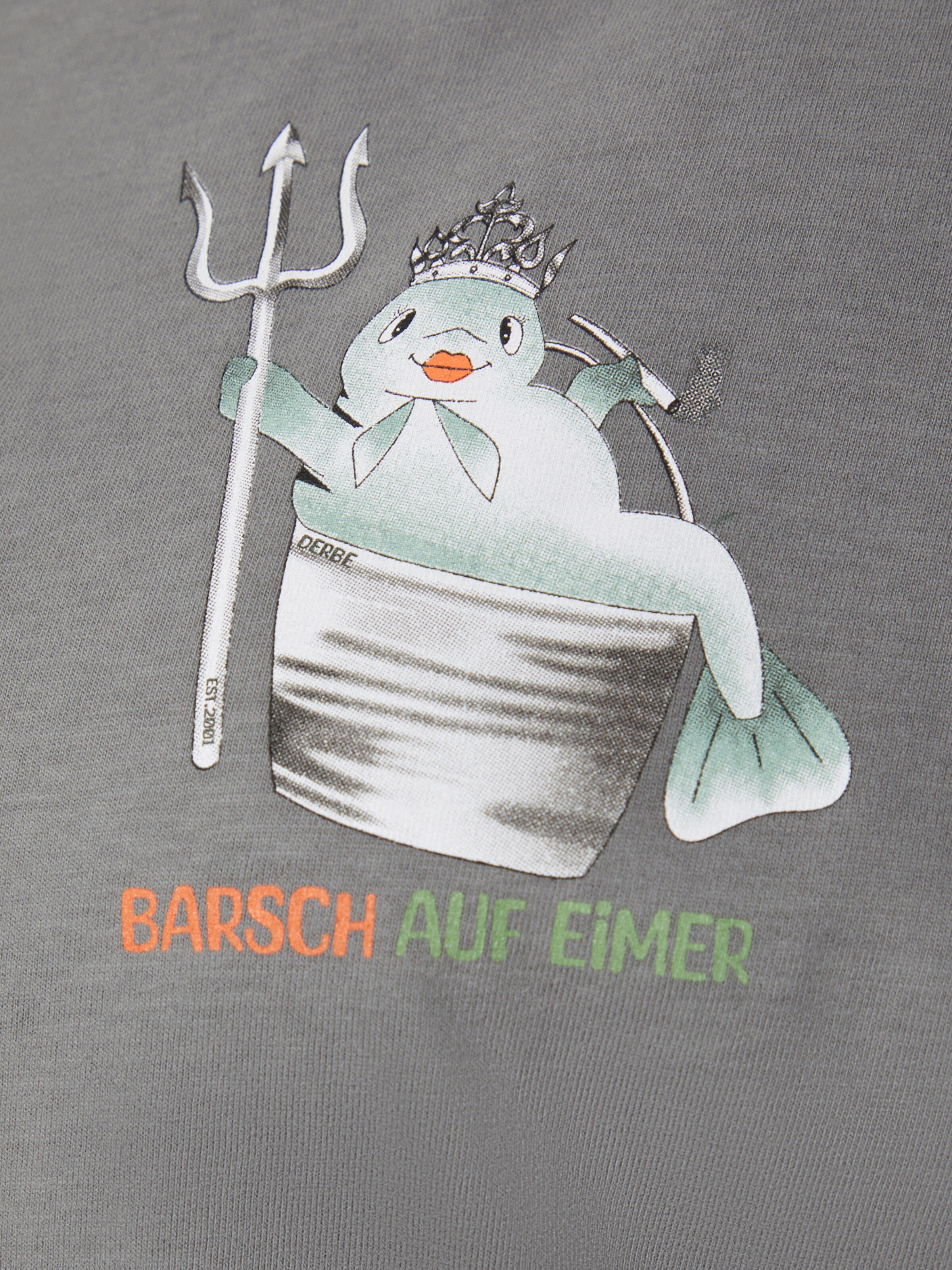 Derbe Shirt 'Kink' in Grey