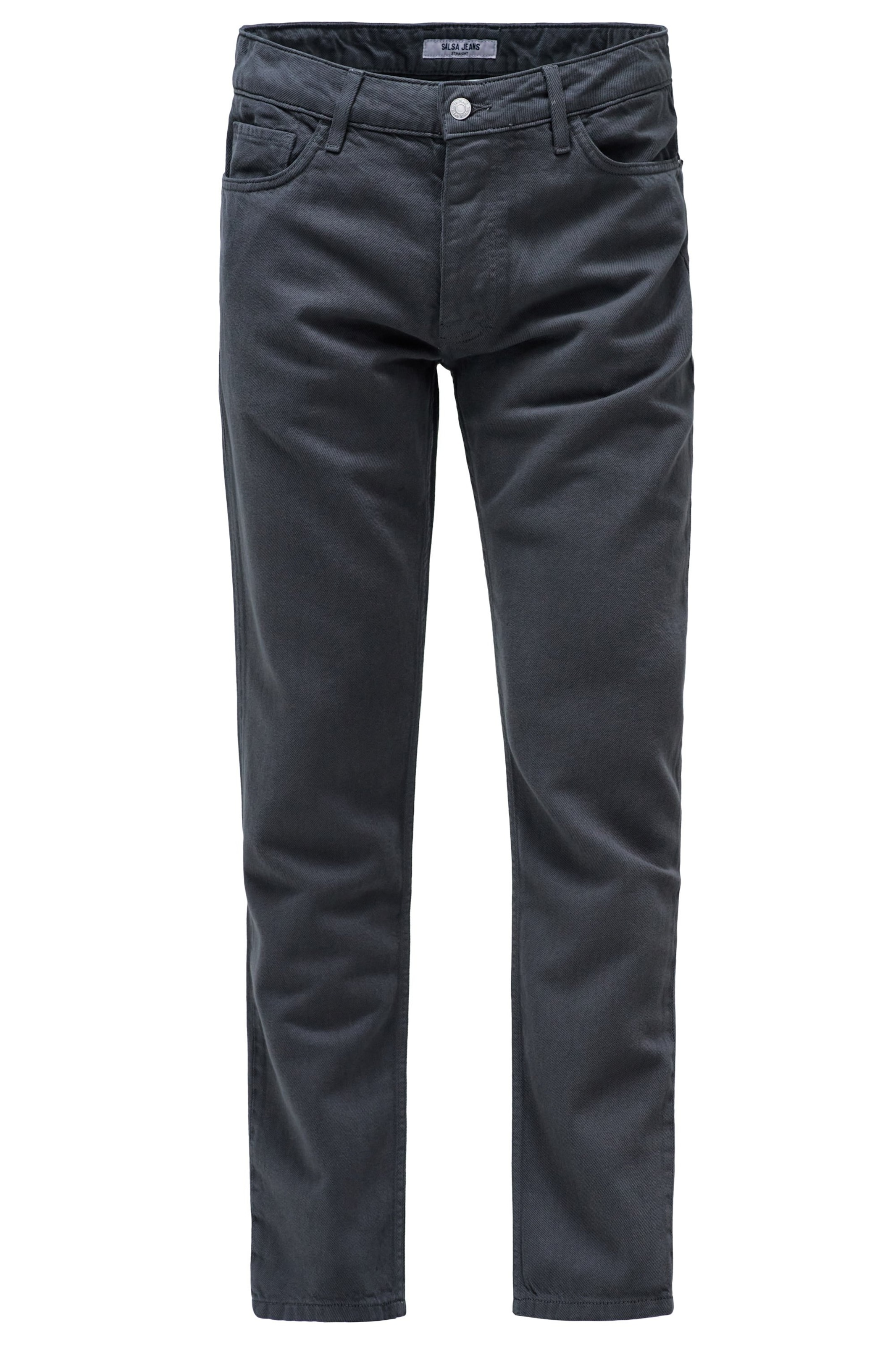 Salsa Jeans Regular Chino trousers in Grey: front