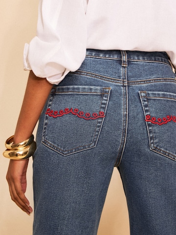 love & roses Bootcut Τζιν σε μπλε