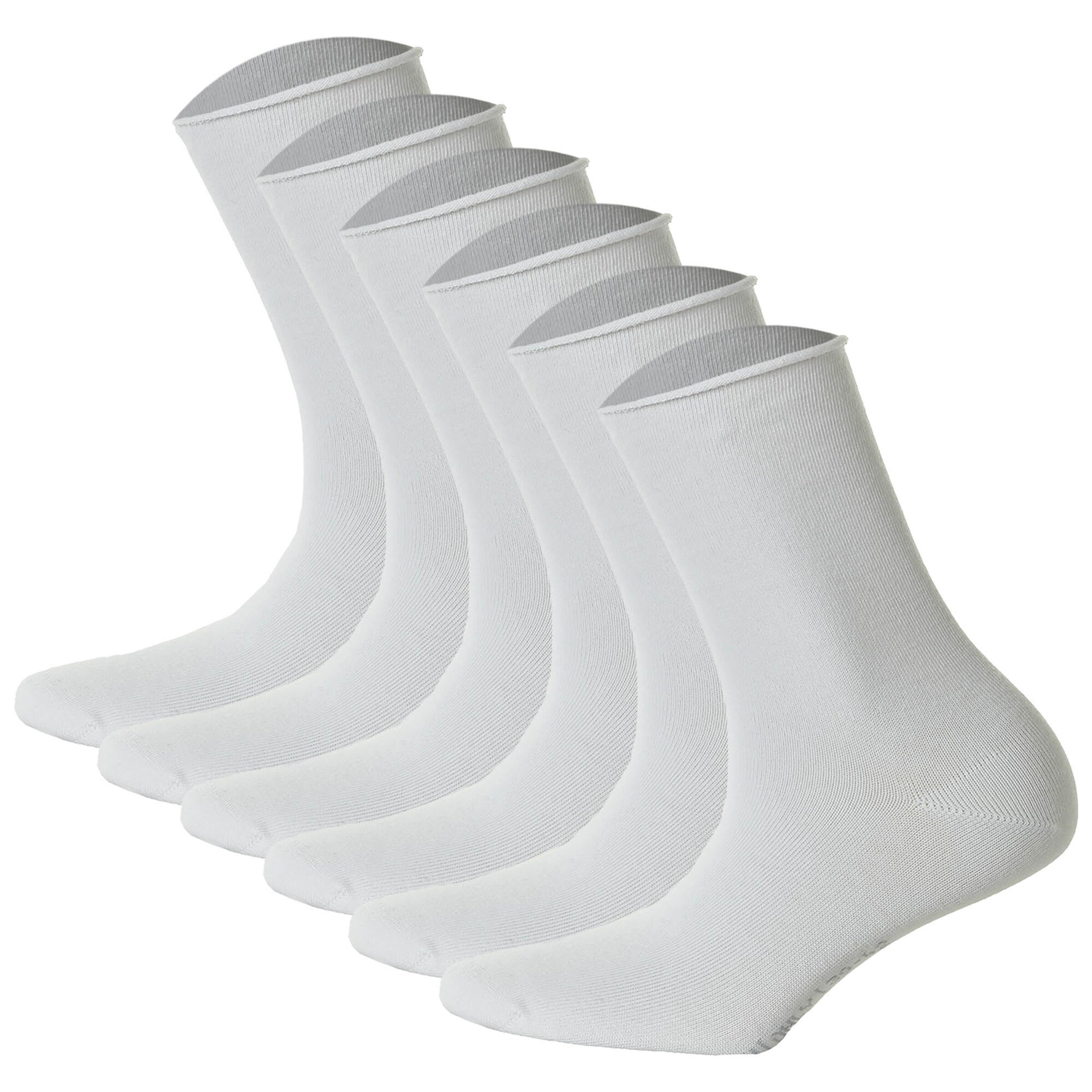 Hudson Socken in Weiß: Vorderseite