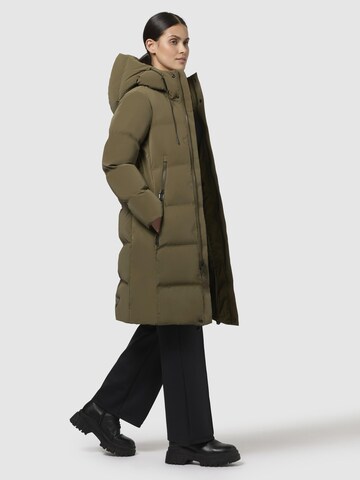 Cappotto invernale di khujo in verde