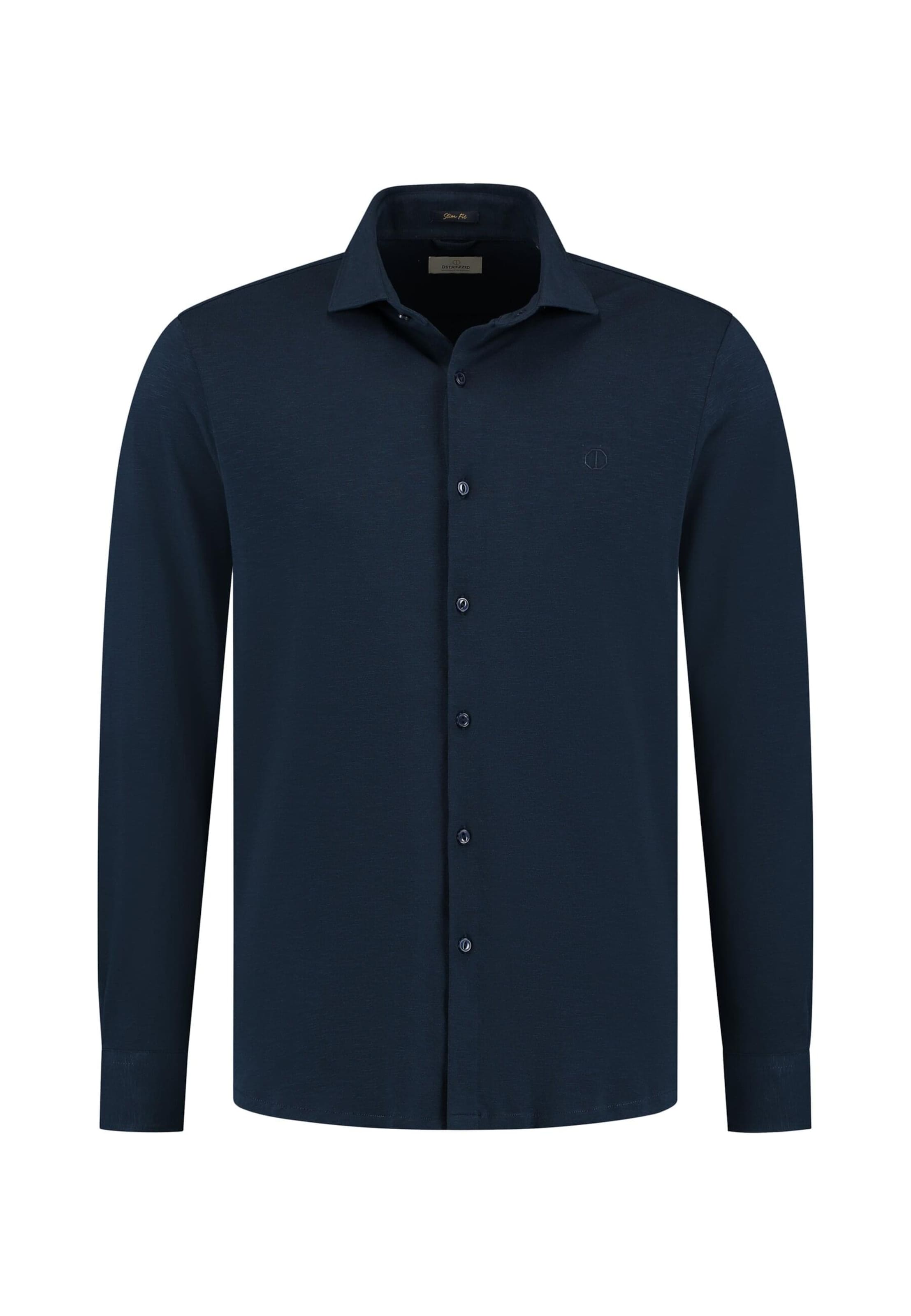 Dstrezzed Regular fit Button Up Shirt 'The Bo' in Blue: front