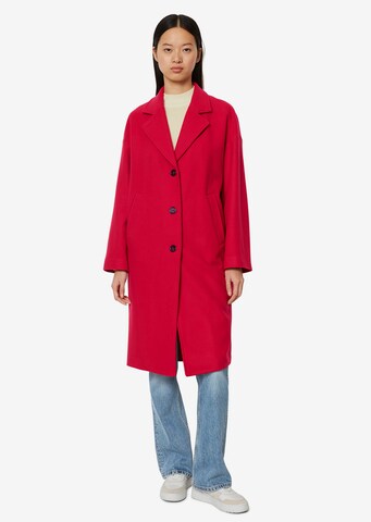 Marc O'Polo Between-Seasons Coat in Red