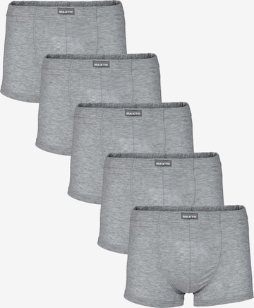 Maxte Boxer shorts 'BASIC MAX Boxershorts 5er Pack' in Grey: front