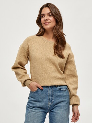 Pull-over 'Lupi' minus en beige : devant