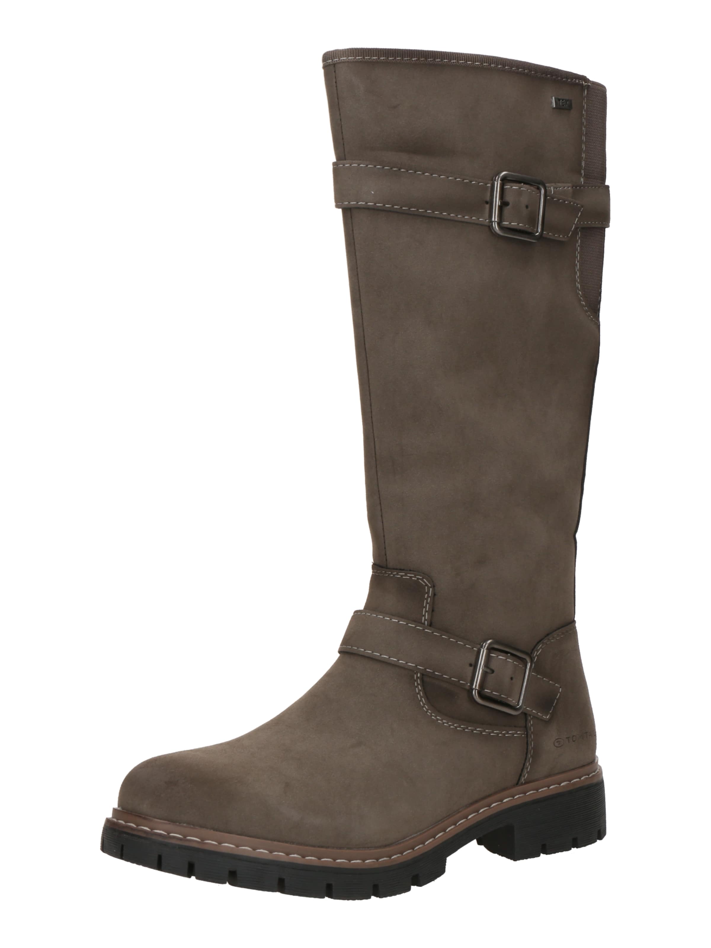 TOM TAILOR Laarzen in Bruin: voorkant