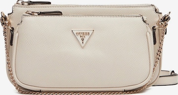 GUESS Umhängetasche 'Noelle Ii Dbl' in Beige: Vorderseite