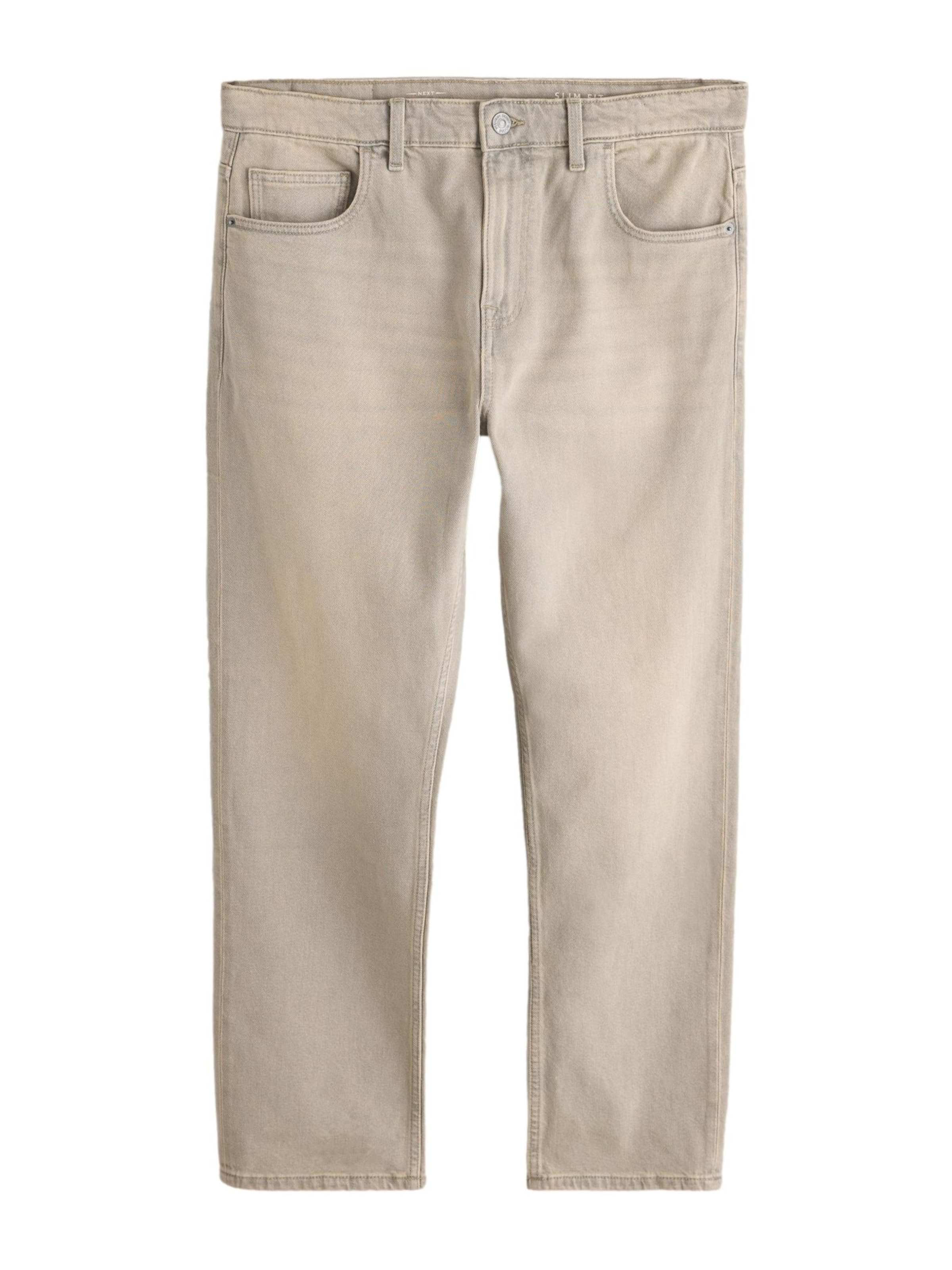 Next Slimfit Farmer - szürke: elől