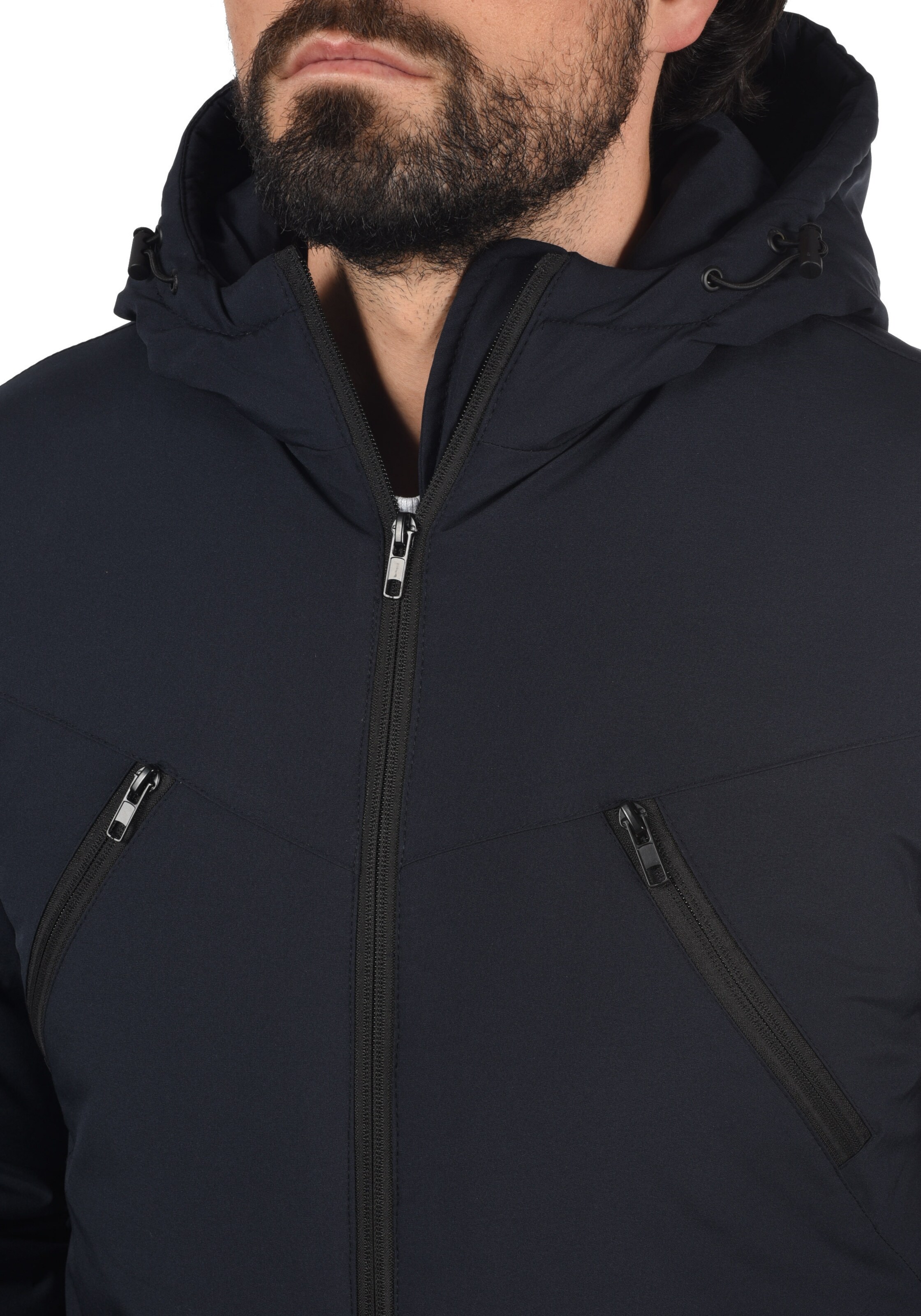 BLEND Winter jacket 'Omar' in Blue