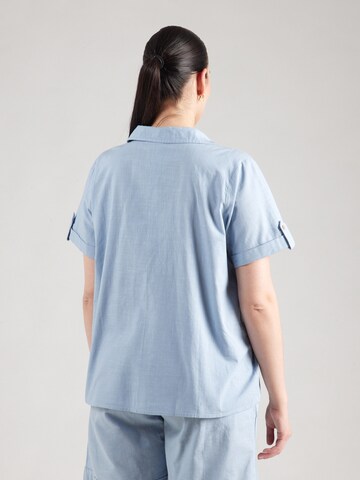ONLY Carmakoma Bluza | modra barva
