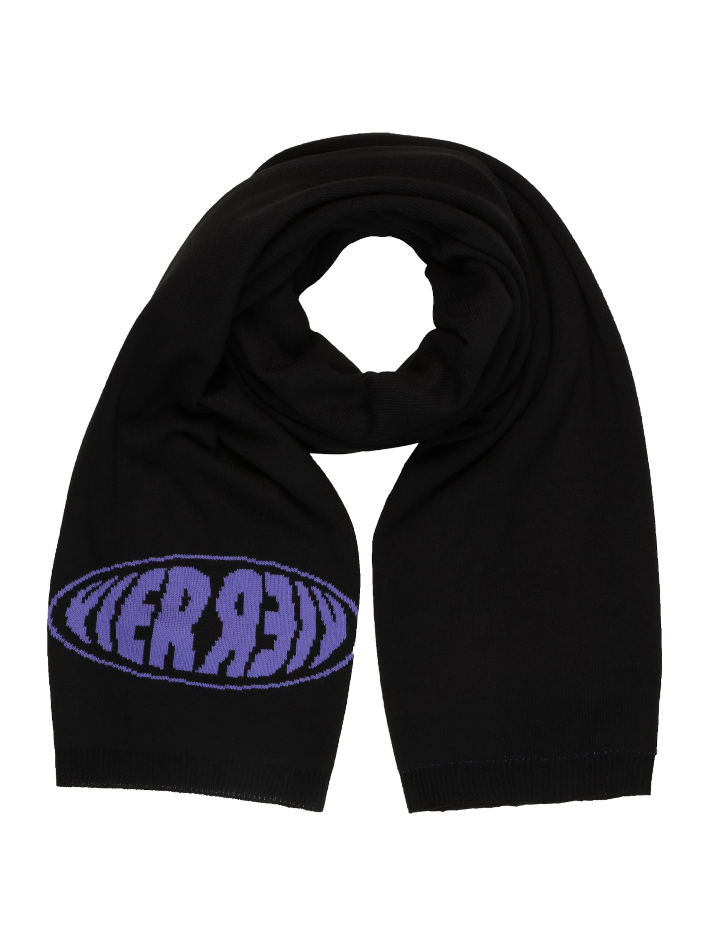 VIERVIER Scarf 'Alva' in Black: front