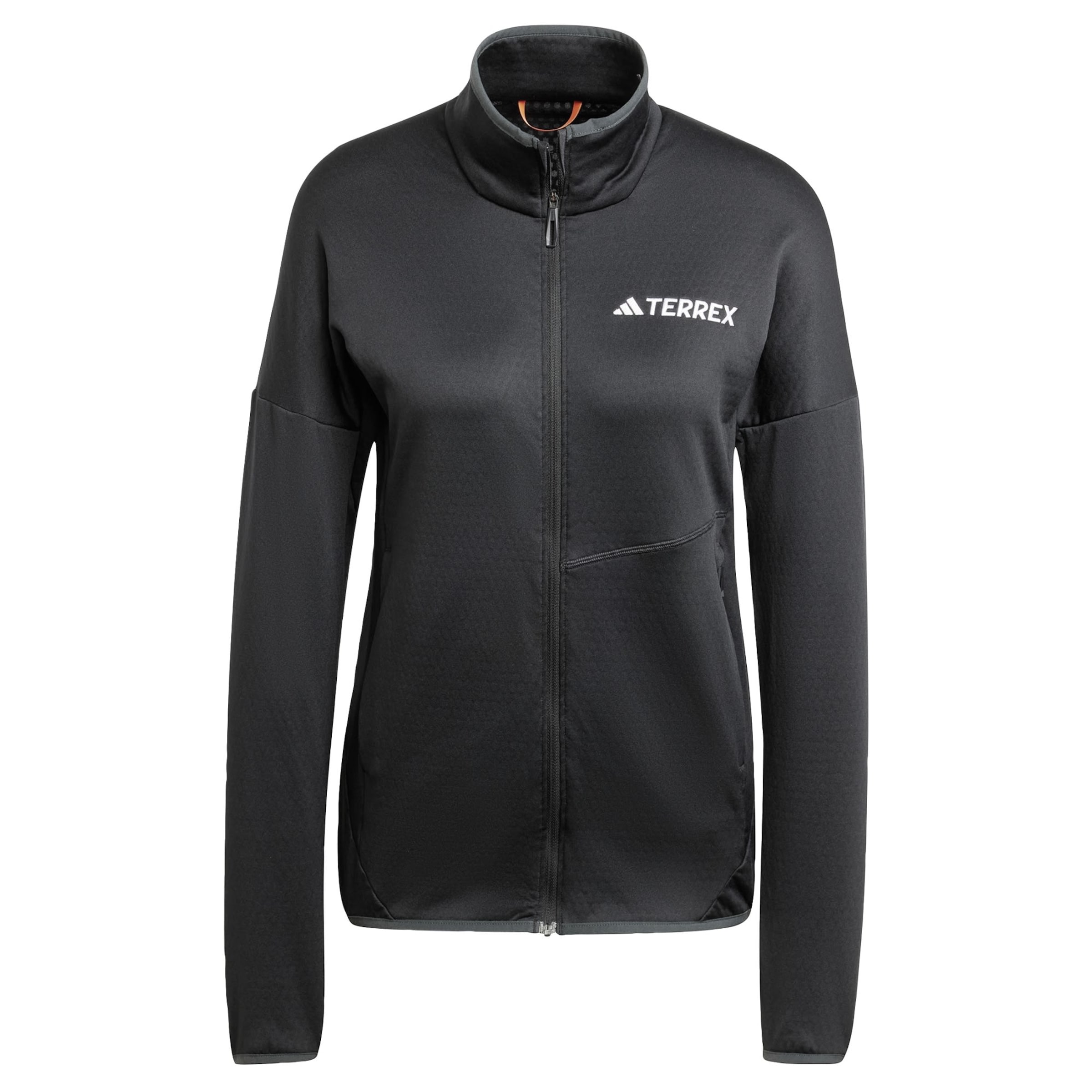 Veste en polaire fonctionnelle 'Xperior' ADIDAS TERREX en noir : devant