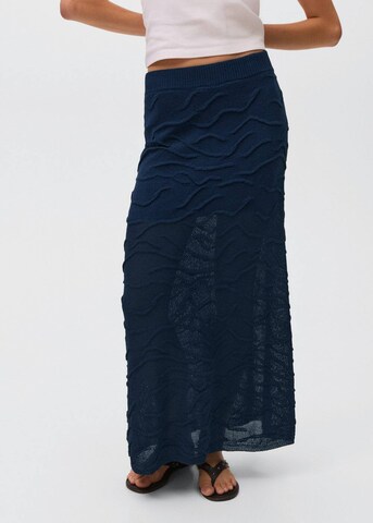 MANGO TEEN Skirt 'Tana' in Blue: front