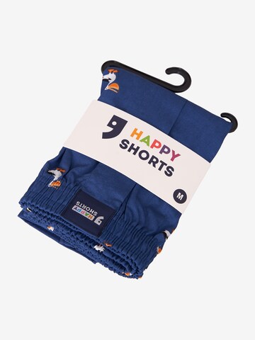 Boxers ' Prints ' Happy Shorts en bleu