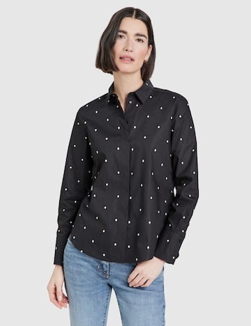 GERRY WEBER Bluse in Schwarz: predná strana