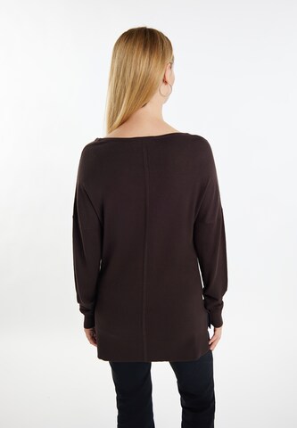 usha BLACK LABEL Sweater 'Nowles' in Brown