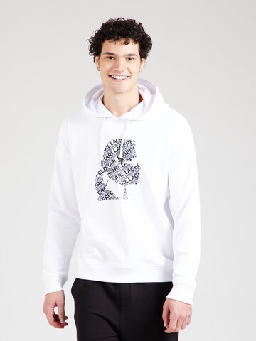 Karl Lagerfeld Sweatshirt in Weiß: Vorderseite