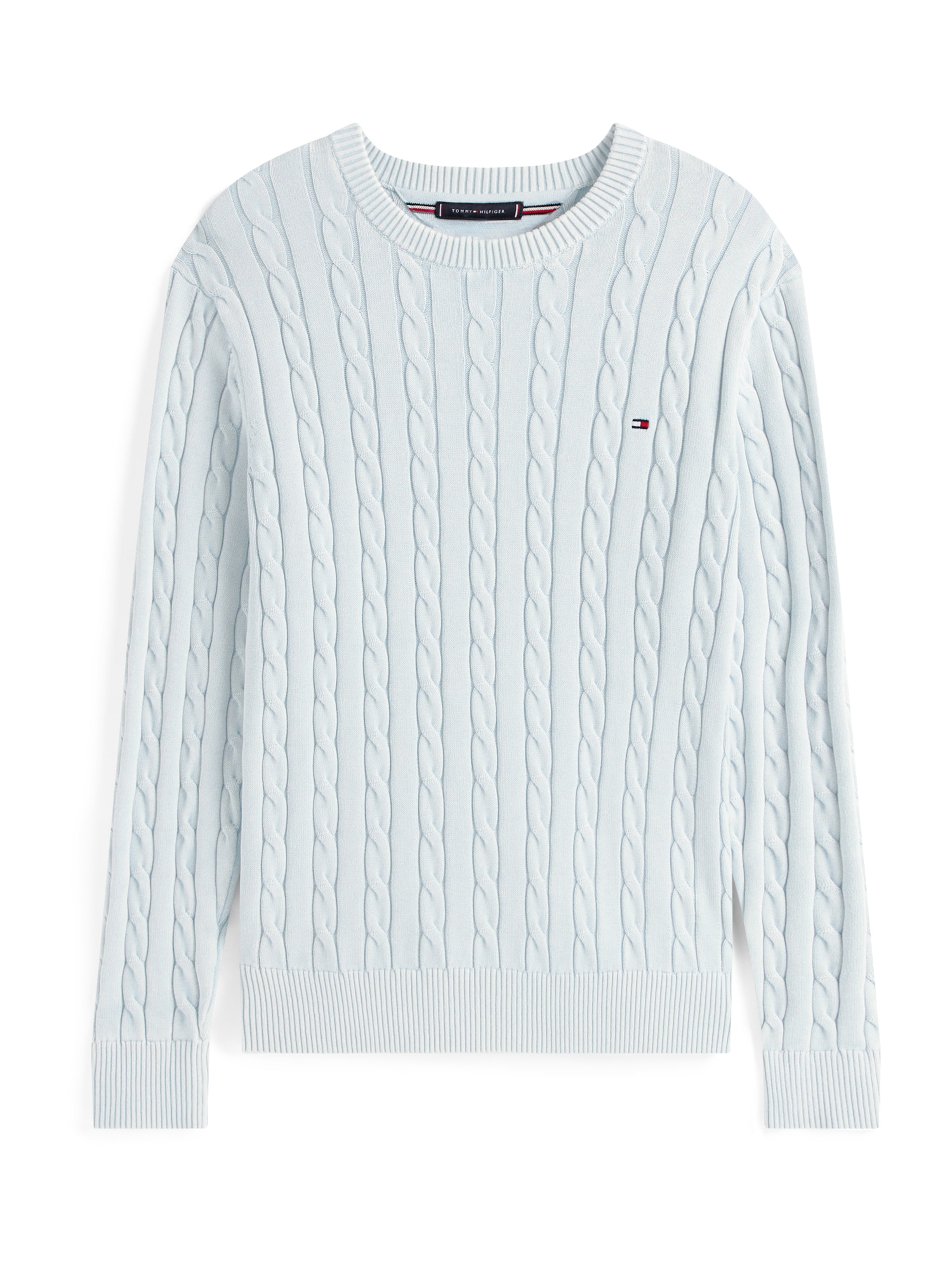 TOMMY HILFIGER Sweter w kolorze niebieski: przód