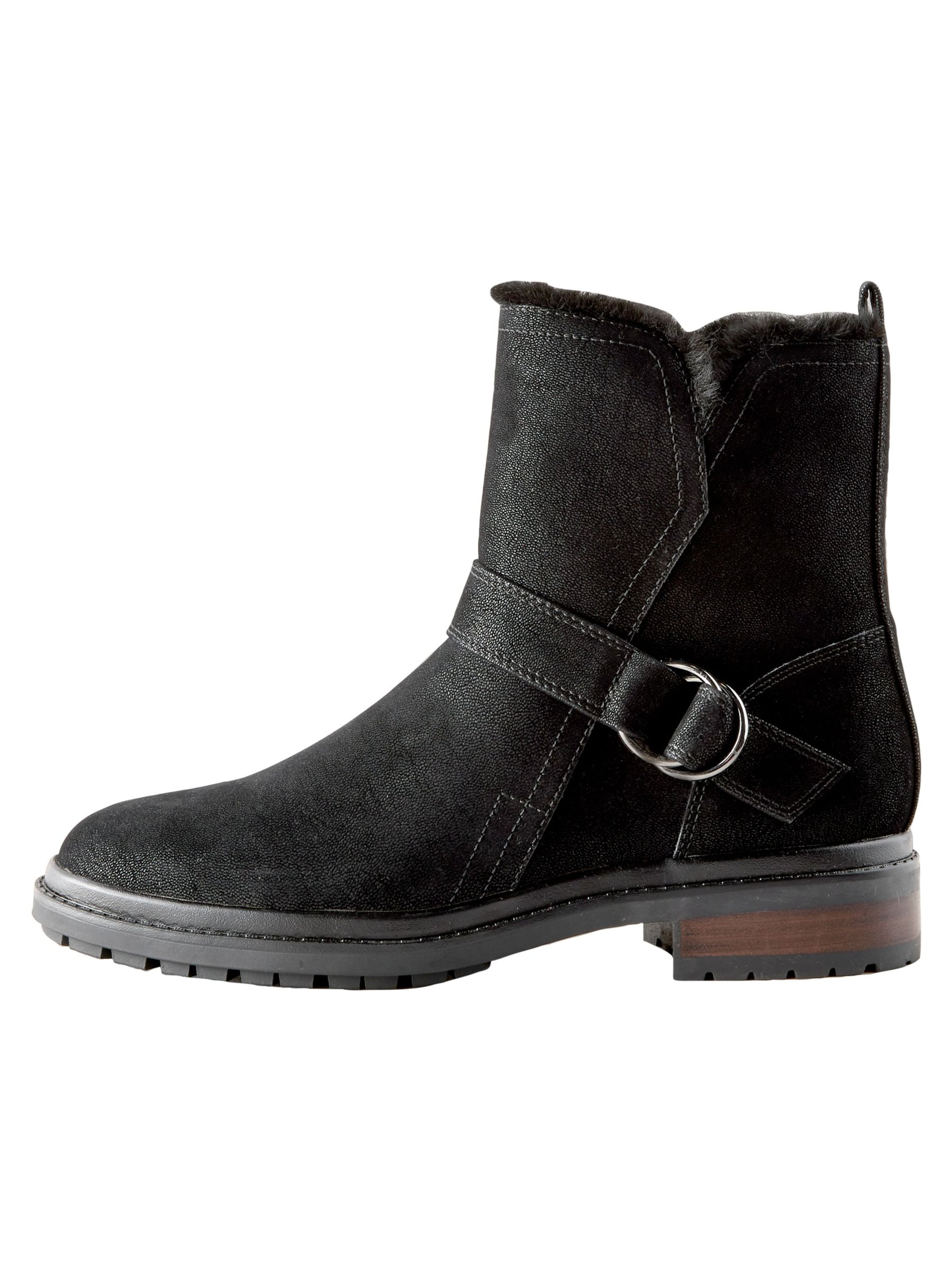 Next Enkellaarsjes 'Forever Comfort' in Zwart: voorkant