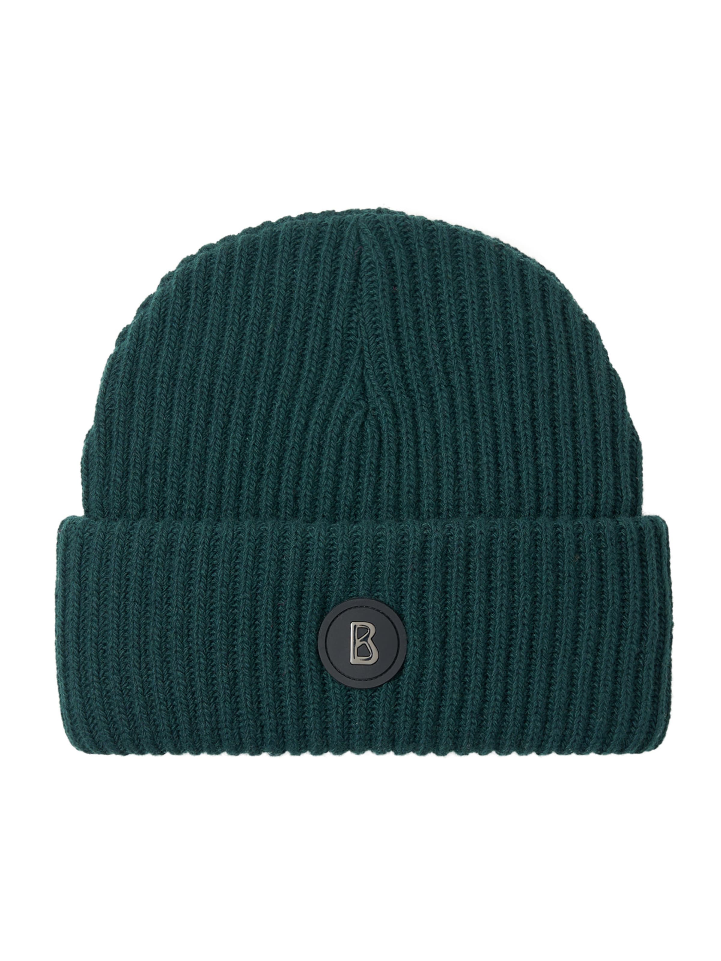 BOGNER Beanie 'Gustav' in Green: front