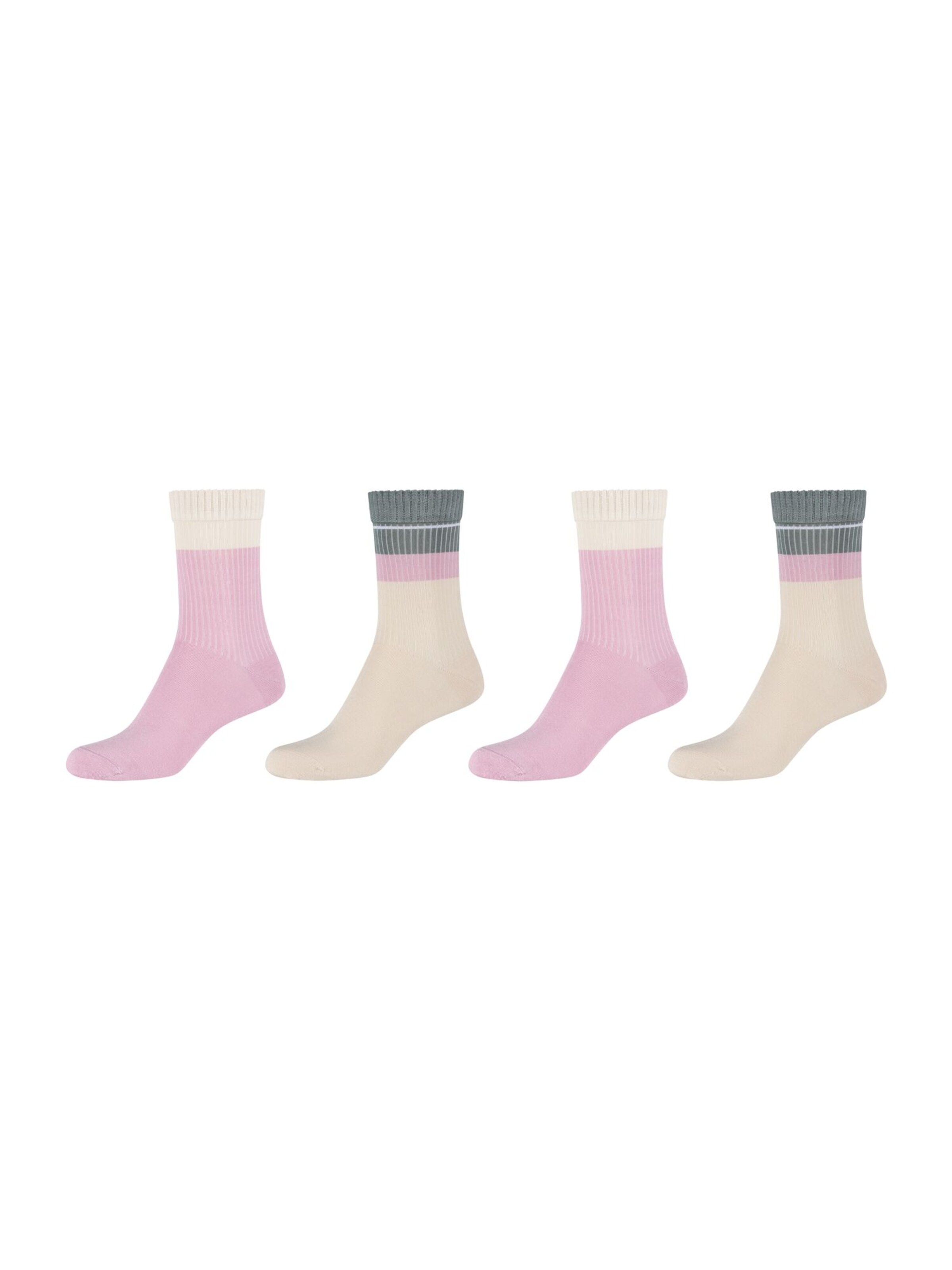 Chaussettes s.Oliver en beige : devant