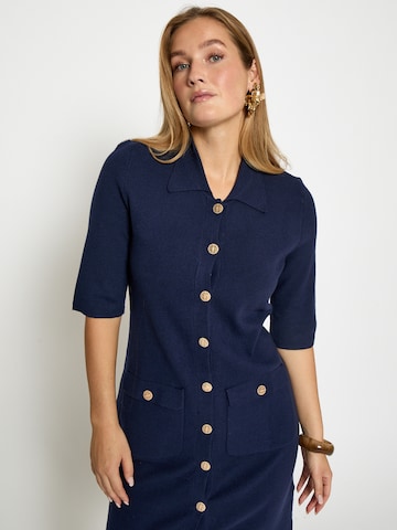 Peppercorn Úpletové šaty 'Kaylee ' – modrá