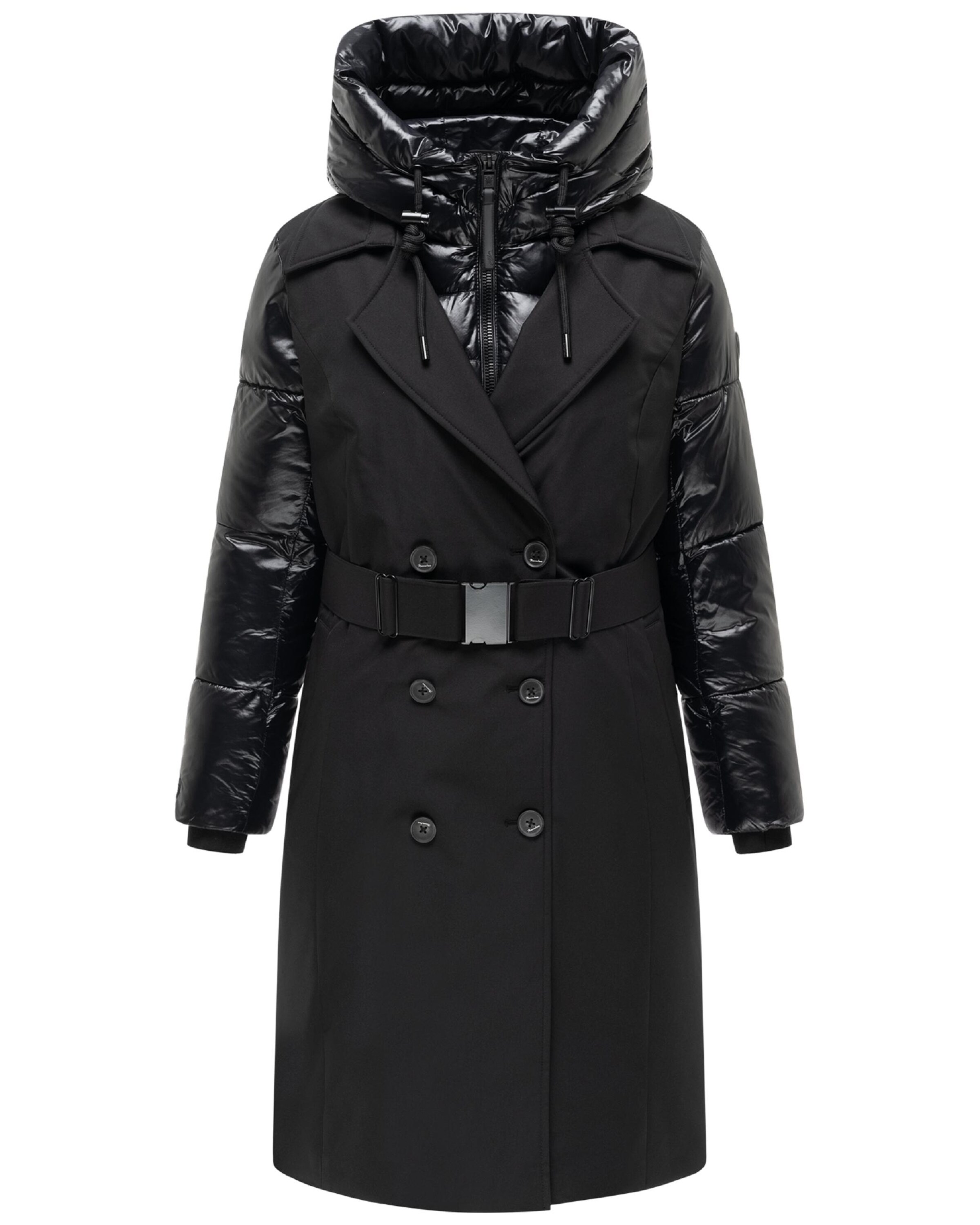 NAVAHOO Winter coat 'City-Glow 14' in XS in Black, Item view