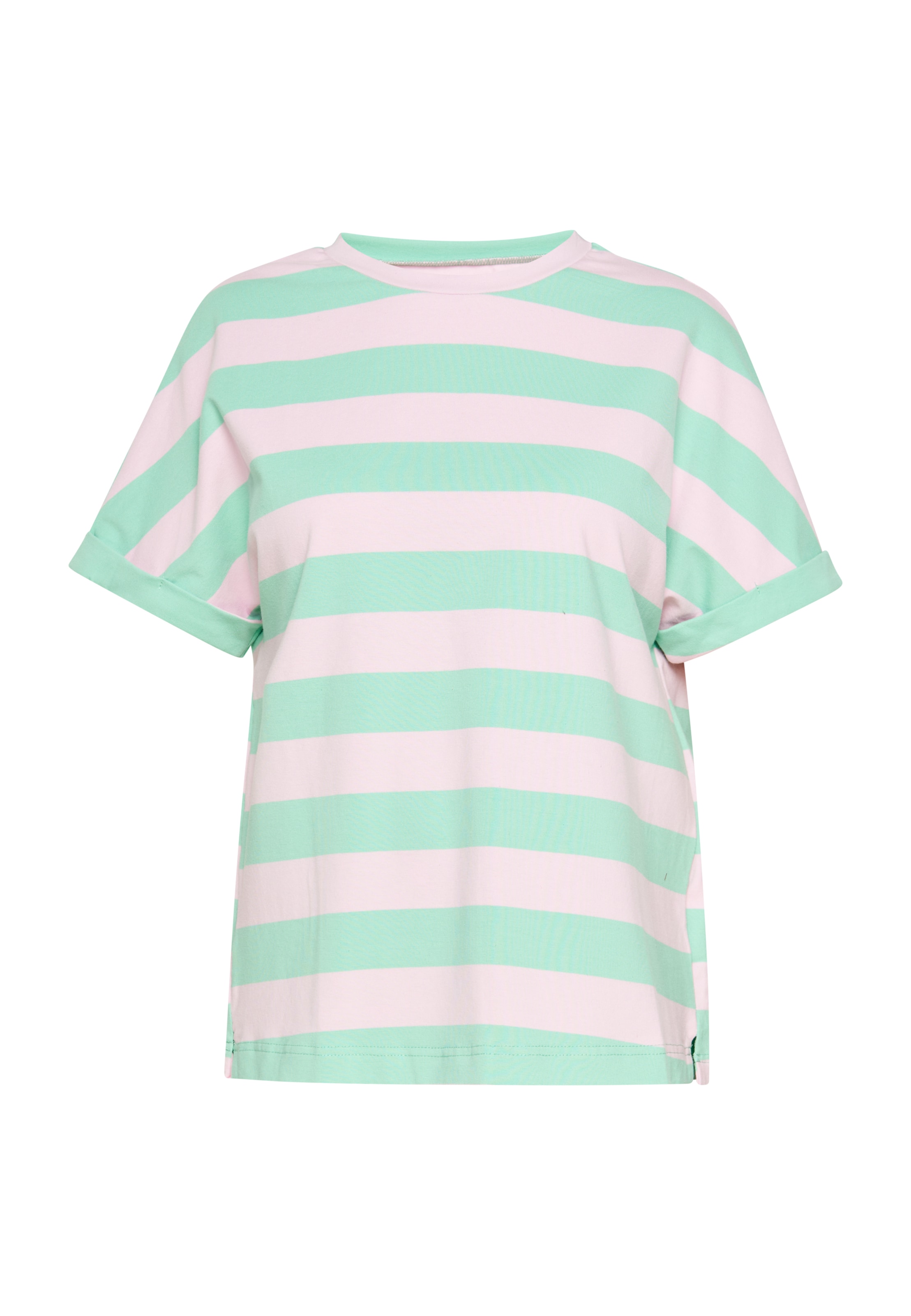 usha BLUE LABEL Camisa em azul céu / rosa pastel, Vista do artigo