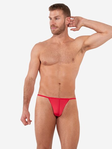 Slip ' Plumes ' HOM en rouge