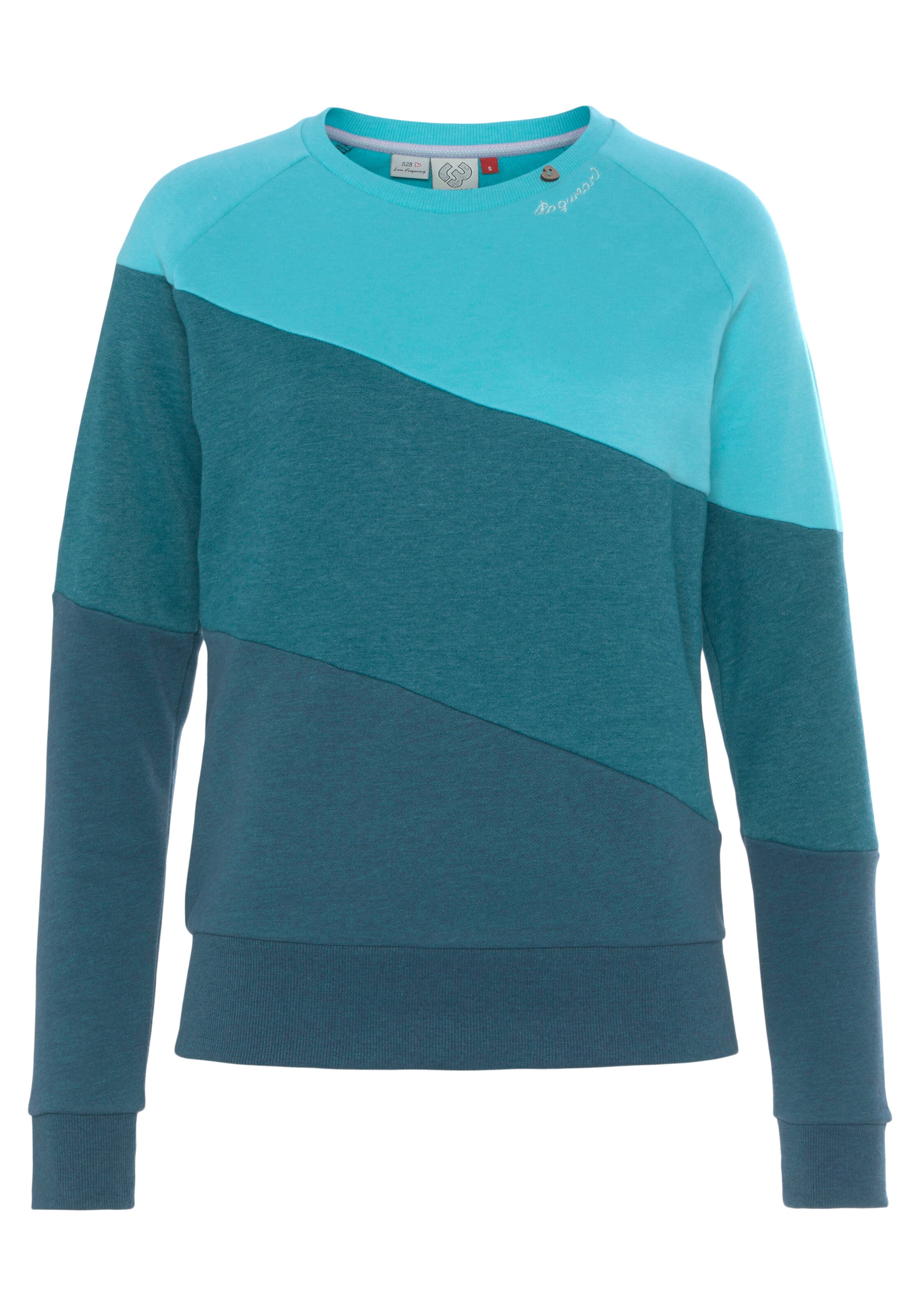 Ragwear Sweatshirt in Blau: Vorderseite