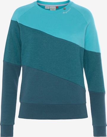Ragwear Sweatshirt in Blau: Vorderseite