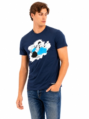 BIKKEMBERGS Shirt in Blauw