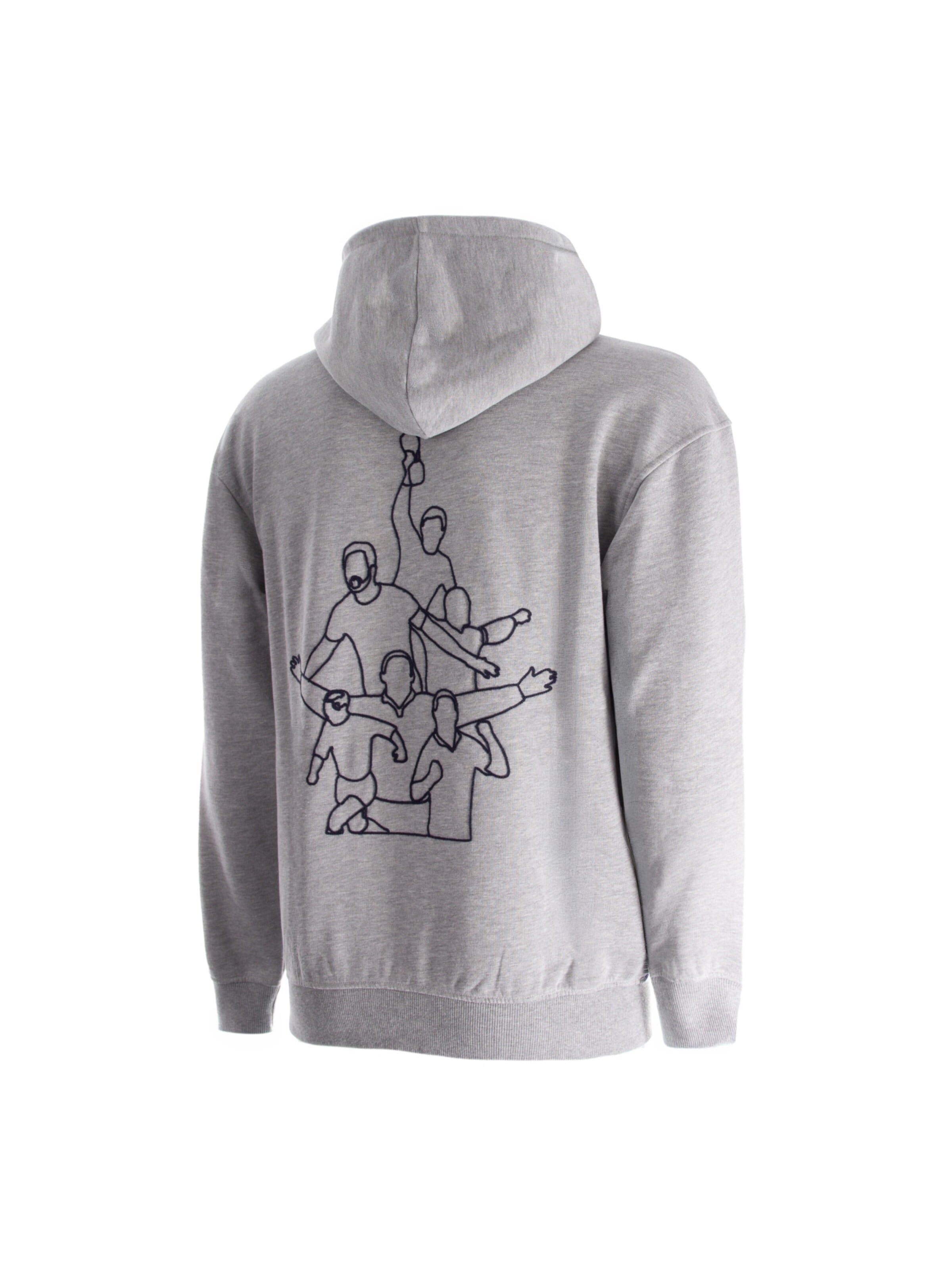 COPA FOOTBALL Trui 'England Legends Geborduurde Hoodie' in Grijs