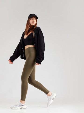 Skinny Leggings 'Chani' de la WEEKDAY pe verde
