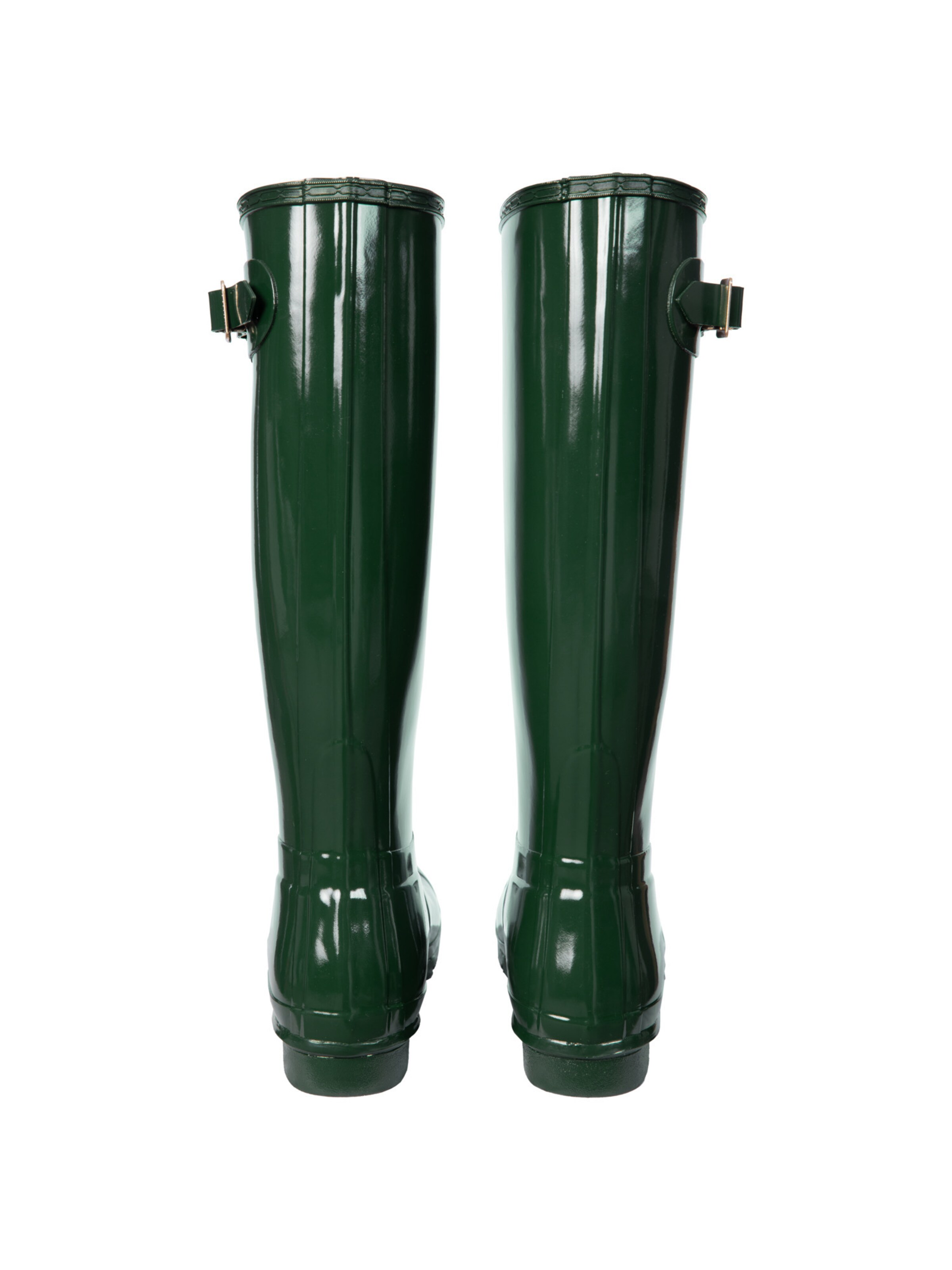 HUNTER - Botas de borracha em verde: atrás