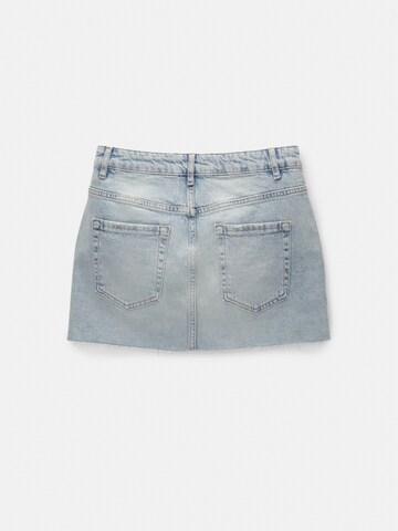 Pull&Bear Rok in Blauw