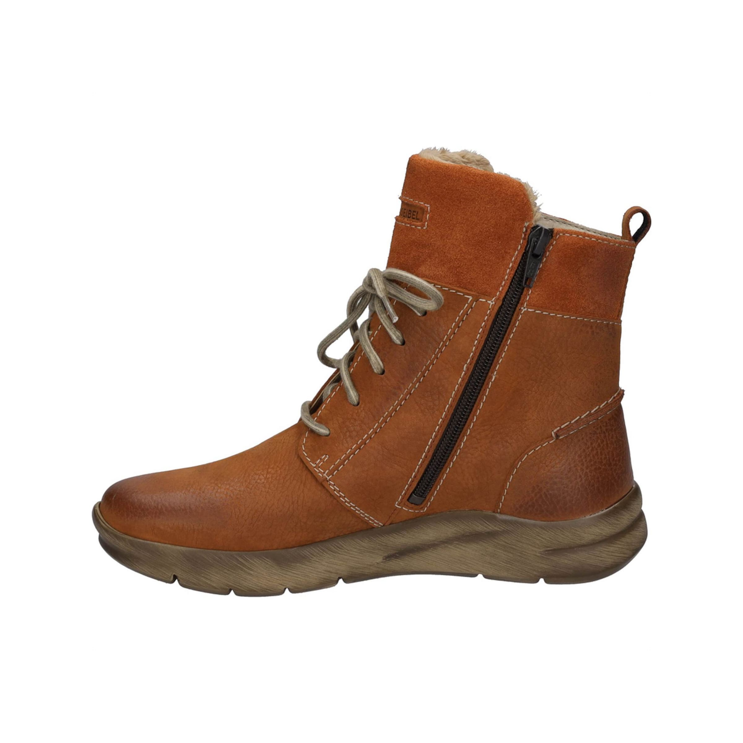 JOSEF SEIBEL Schnürstiefelette 'Cony' in Braun: Vorderseite