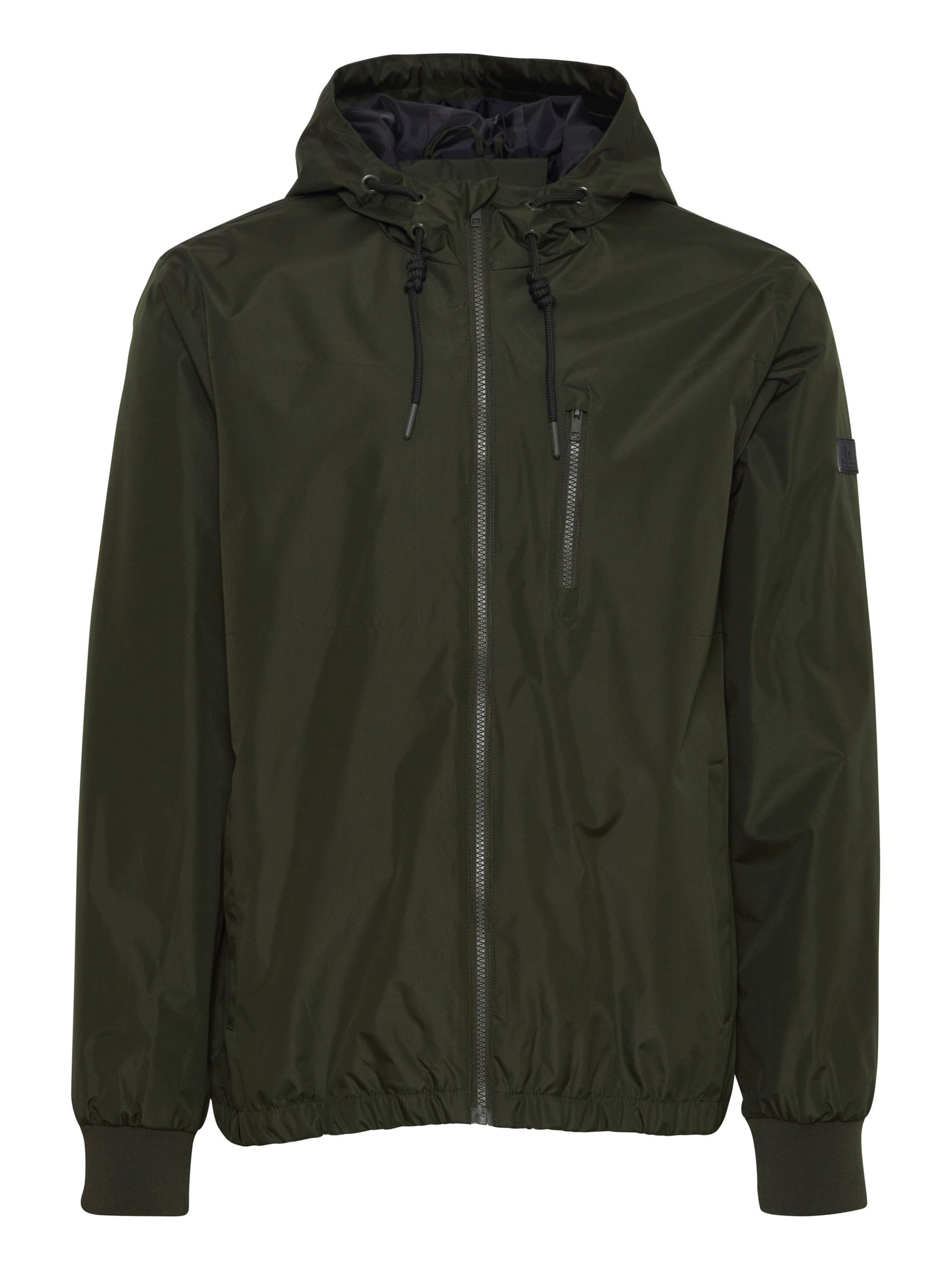 Veste mi-saison BLEND en vert : devant