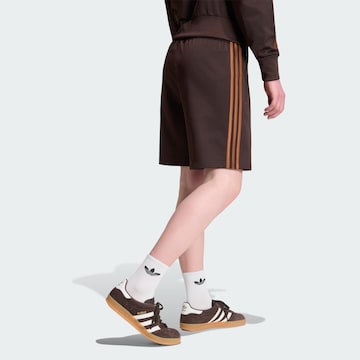 ADIDAS ORIGINALS Regular Trousers 'Firebird' in Brown
