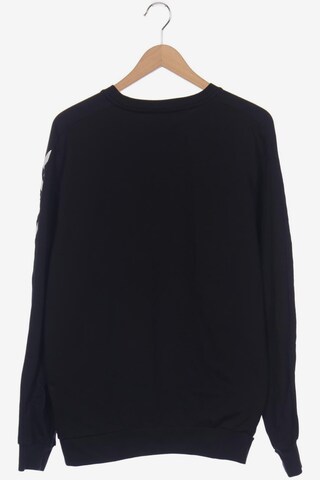 Hummel Sweatshirt & Zip-Up Hoodie in L in Black