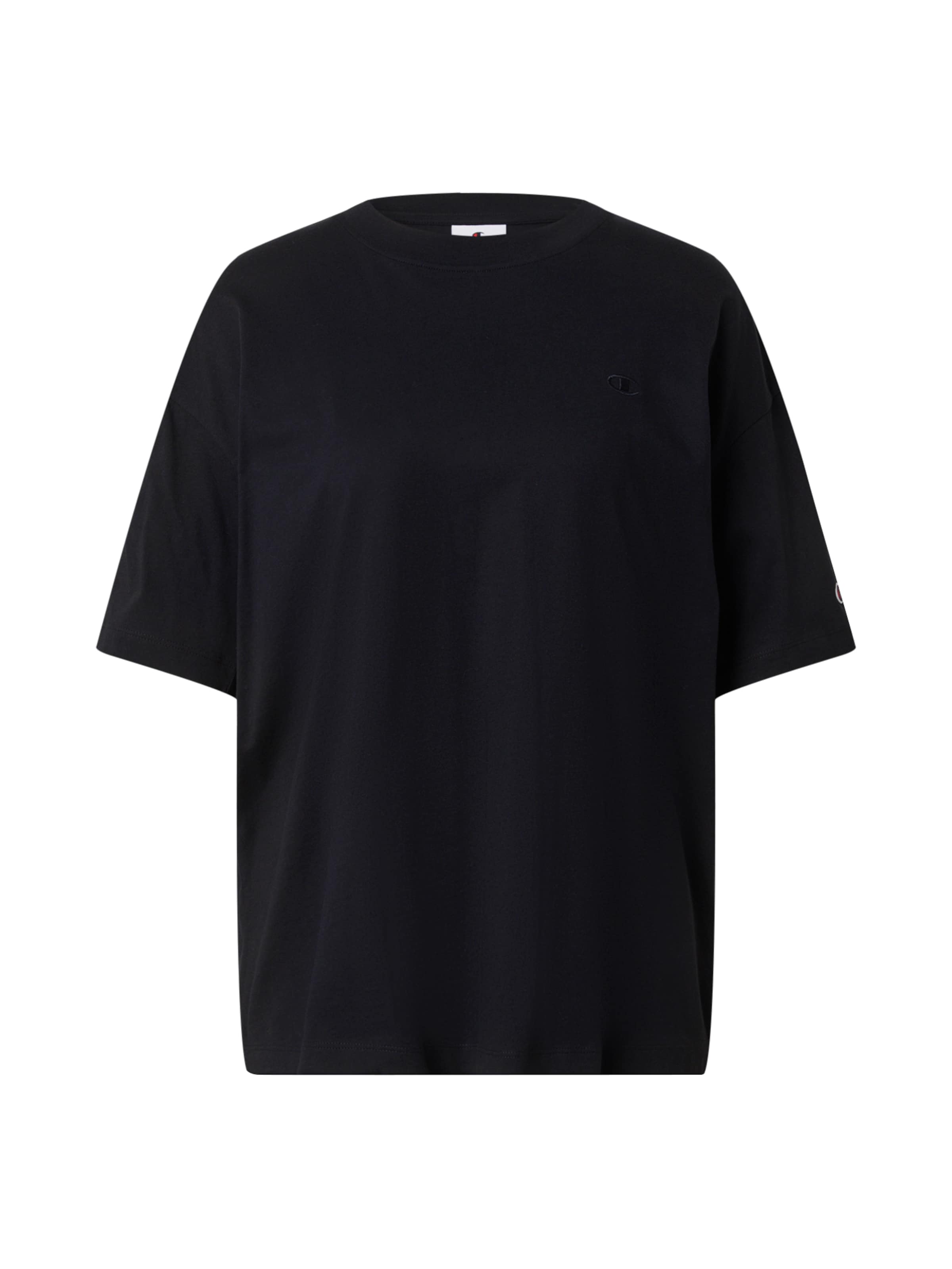 Champion Authentic Athletic Apparel Oversized bluse i sort: forside