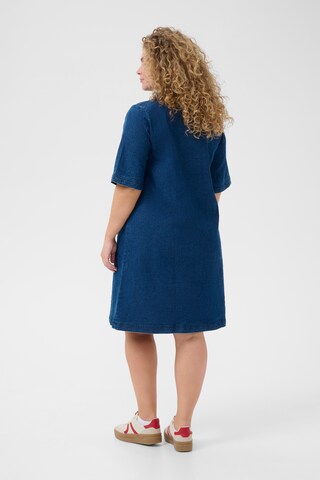 KAFFE CURVE Dress 'KCLaurie' in Blue