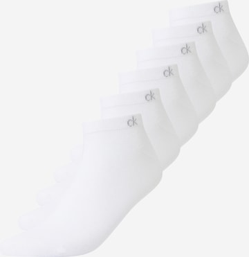 Calvin Klein Underwear Nogavice | bela barva: sprednja stran